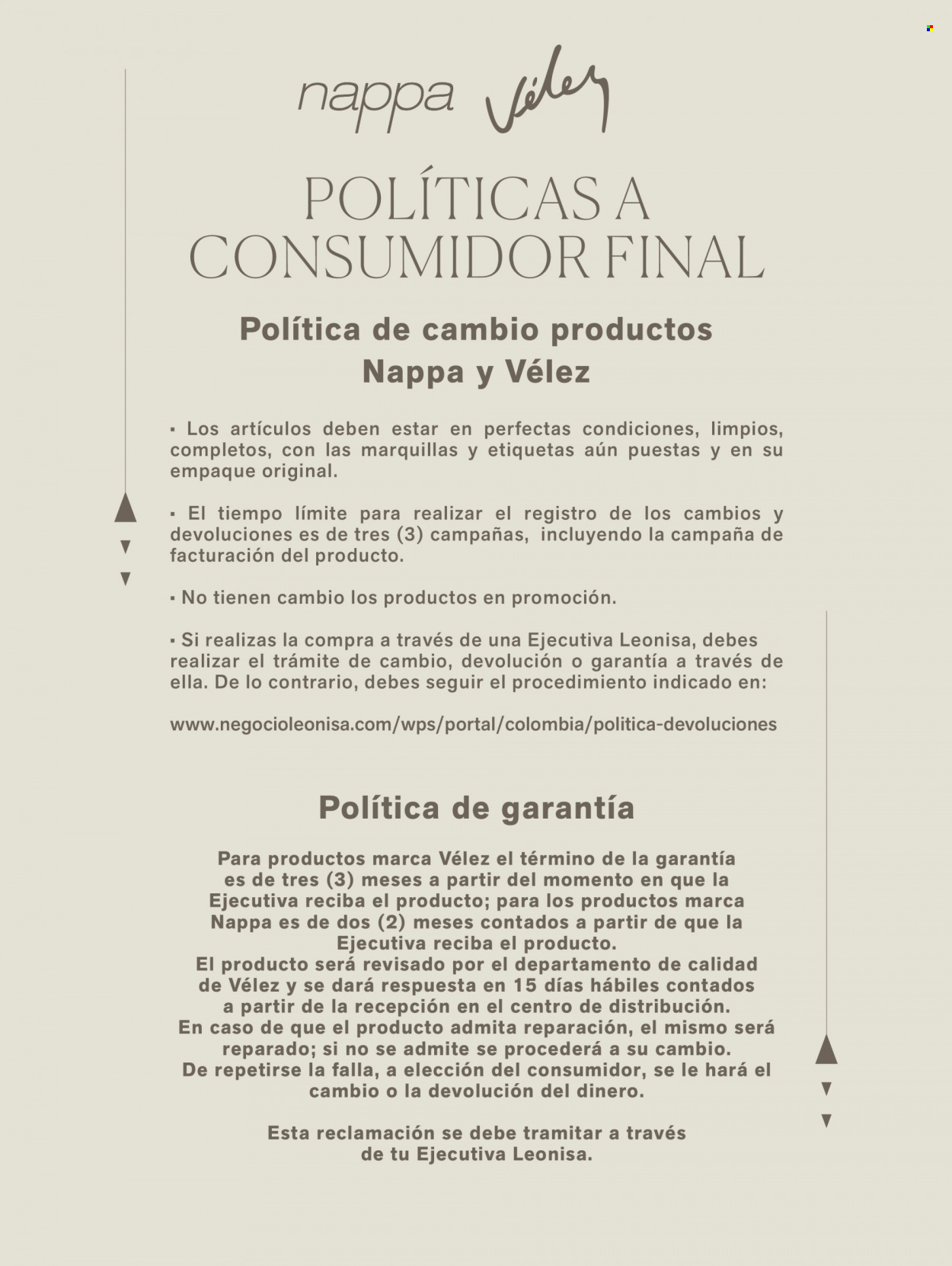 Catálogo Leonisa. Página 43.
