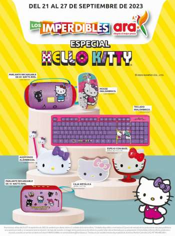 Catálogo Ara - Especial Hello Kitty